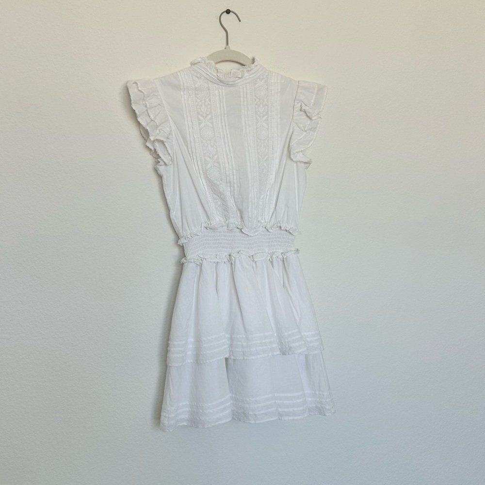 Cleobella Versailles Mini Dress in White - Picture 2 of 8